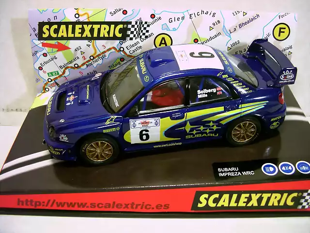 SUBARU IMPREZA E3 WRC ACROPOLIS 2001 (TECNITOYS) Ref 6080
