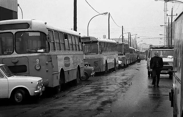 Badalona Huelga autobus (2)