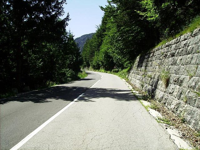 Tras la herradura subiendo al Passo Predel