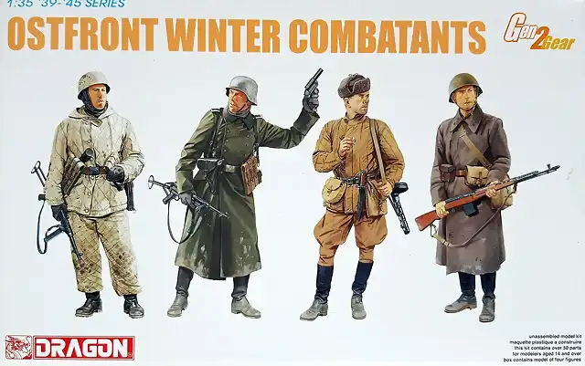 Dragon - Ostfront winter combatants - 1-72