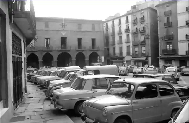 Manresa Pl. del Ayuntamiento Barcelona 1970