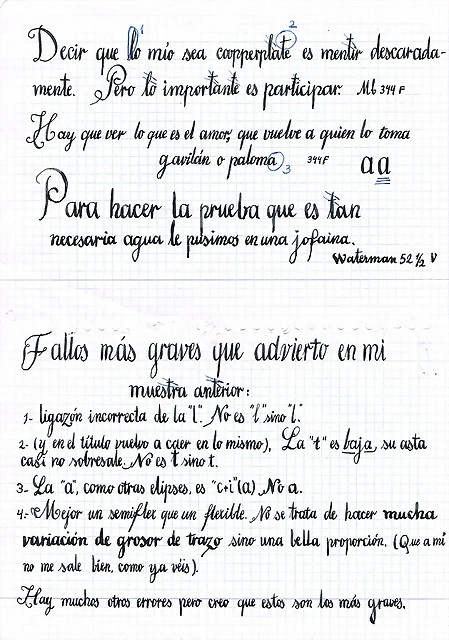 muestras copperplate muestras copperplate
