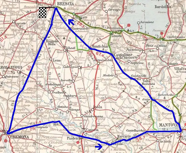 Targa Florio Mapa