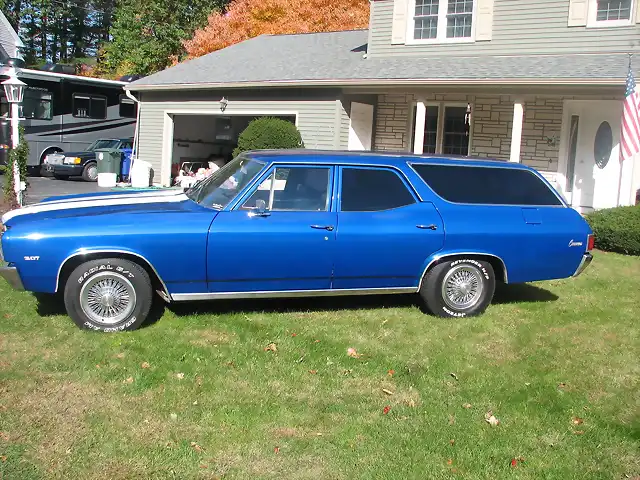 chevelle ss wagon blu