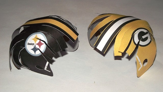 Cascos de Fotbol Americano (Papercraft)