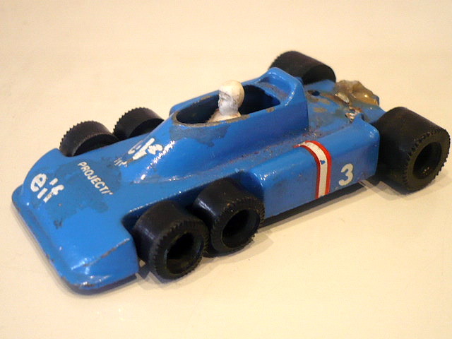 F1 Tyrrell P34 celeste ruedas A