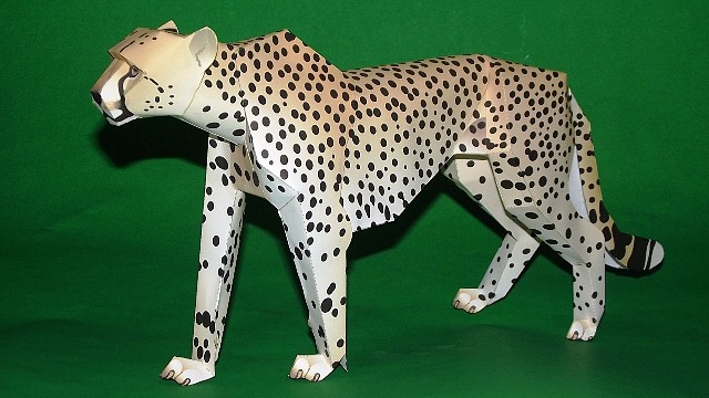 Cheetah (Papercraft) By Pendragon