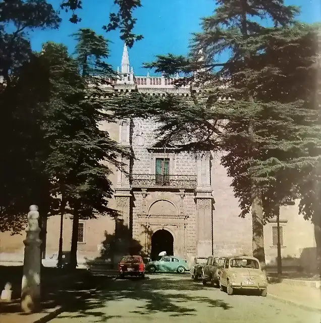 Valladolid palacio de Santa Cruz 1967