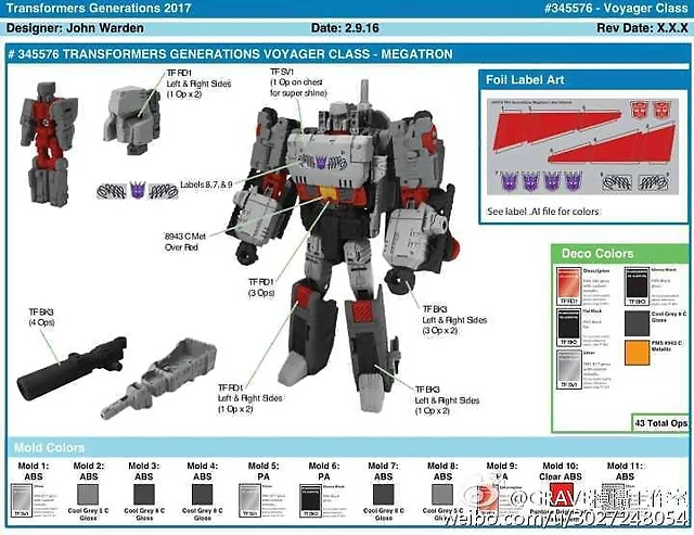 Titans Return Upcoming Voyager Megatron Titans Return Upcoming Voyager Megatron