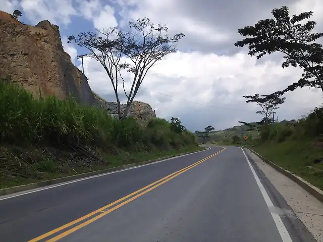 Carretera en buen estado