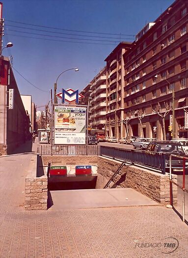 Barcelona Metro Sants Estaci? c. Numancia