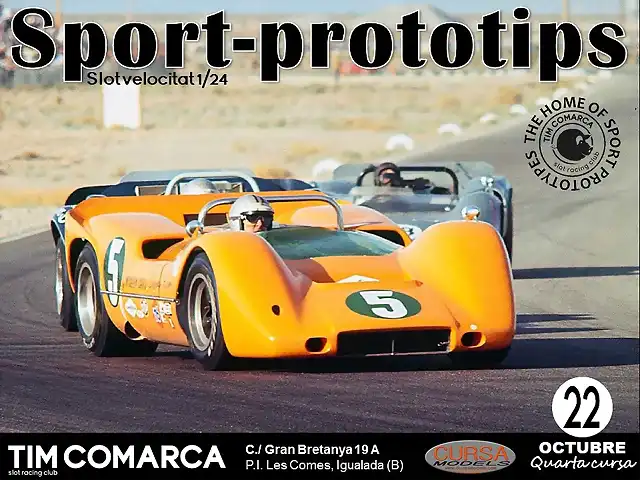 Cartell Sport-prototips - cursa 4