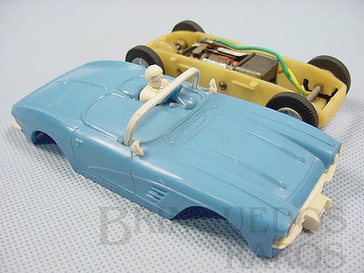 Corvette azul chasis caja blanco Corvette azul chasis caja blanco