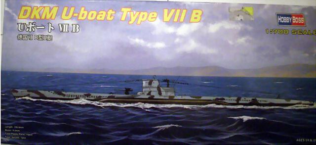 Hobby Boss - U-boot Type VII B - 1-700