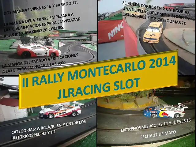 II RALLY MONTECARLO 2014 JLRACING