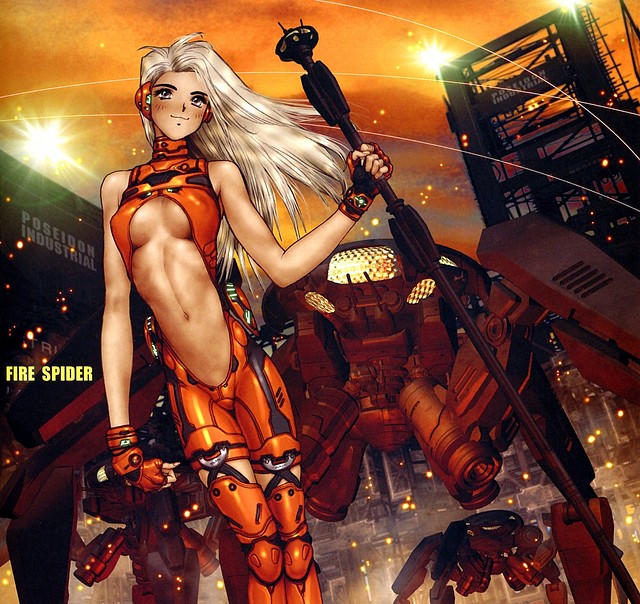 Sexy Anime Girl Art by Masamune Shirow21