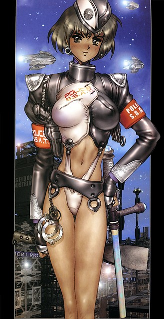 Sexy Anime Girl Art by Masamune Shirow6