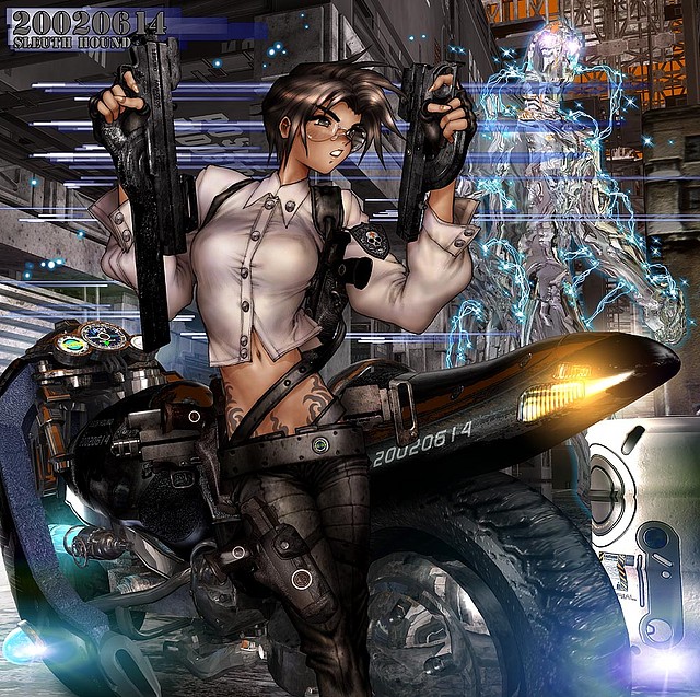 Sexy Anime Girl Art by Masamune Shirow16