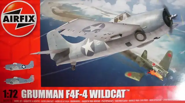 Airfix - Grumman F4F-4 Wildcat - 1-72