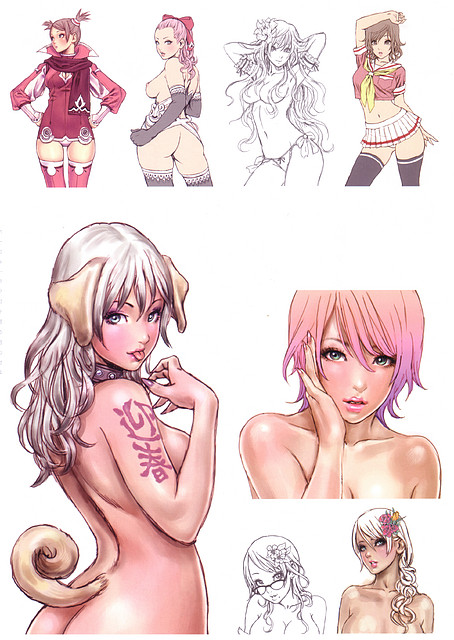 Sexy Anime Girls Art By Shunyo Yamashita27