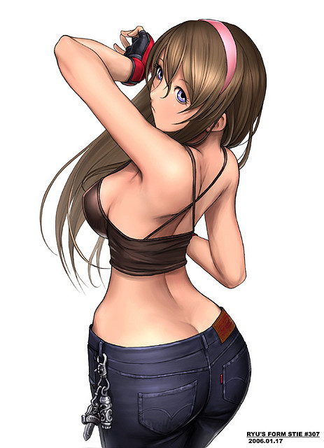 Sexy Anime Girls Art by Ryu153