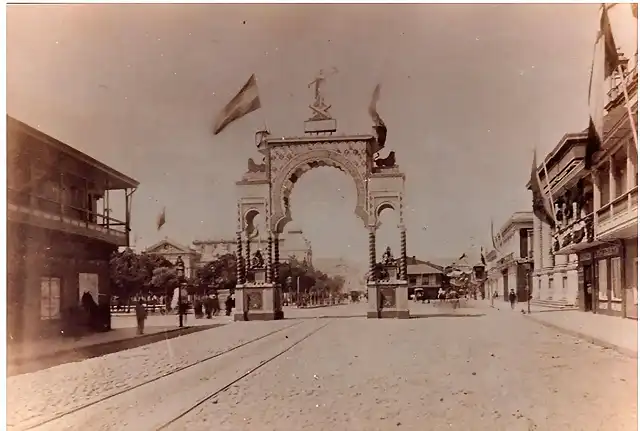 Arco Espa?ol en Valpara?so 1881