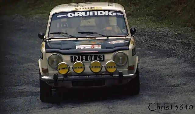 Simca Rallye - TdF'75 - Lamouroux-Carbonel