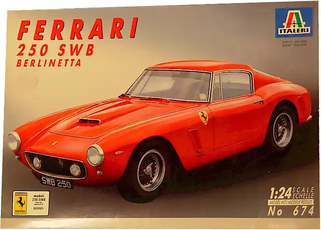 Italeri Ferrari 250 SWB b