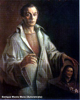 Autorretrato de Enrique Monis Mora.