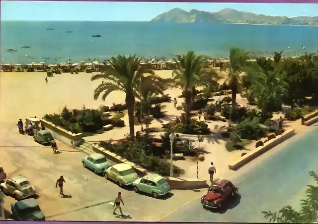 Benidorm - Vista Glorieta y playa Sur