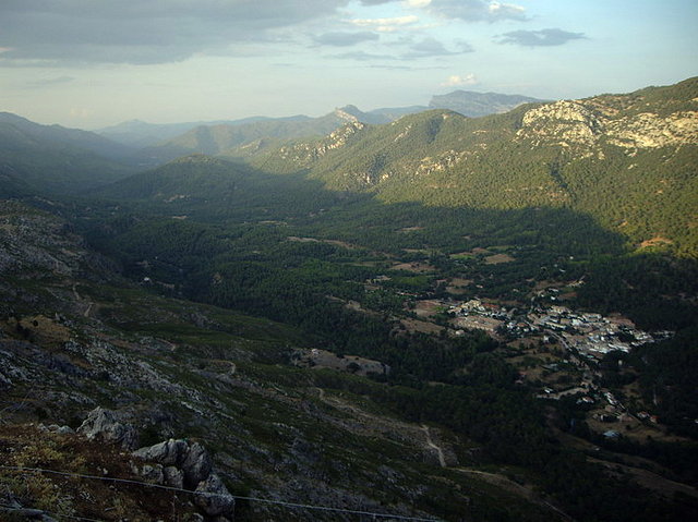 Caminos por la ladera de cazorla