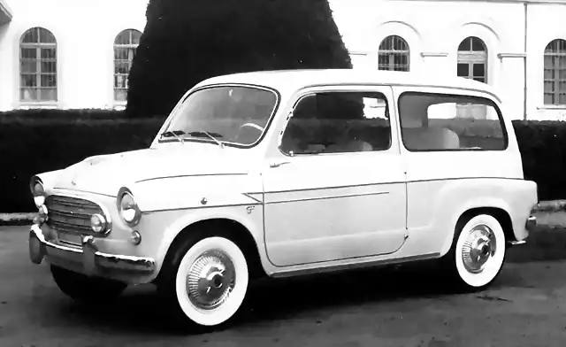 Fiat 600 Giardinetta Scioneri 1958