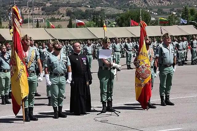 jura bandera legion Malaga
