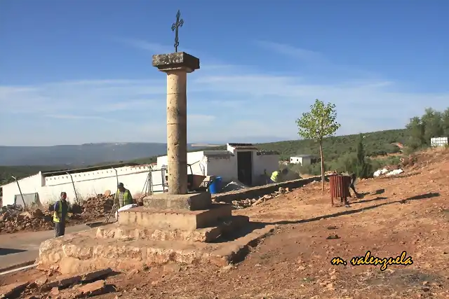 08, obras en la Cruz 3, marca