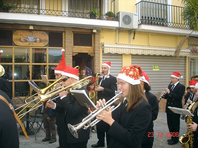 Pasacalles del da 23 de Diciembre de 2008