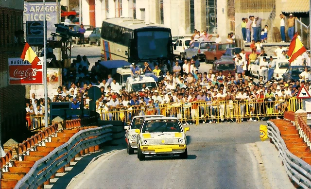 Luis Lopez De La Camara ( Volkswagen Polo Cup ) - Alca?iz 1987.