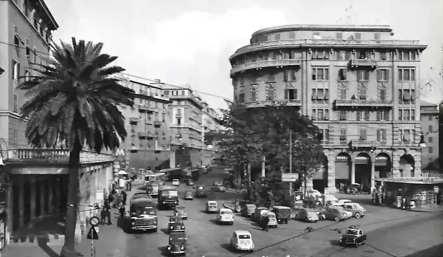 Genua ? Sampierdarena ? Piazza Montano und Via Cantore