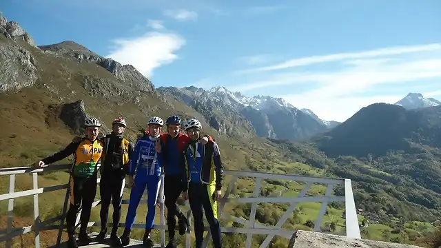 grupo en el mirador