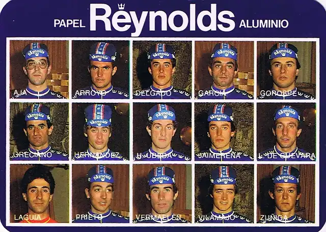 Perico-Calendario-Reynolds 1983