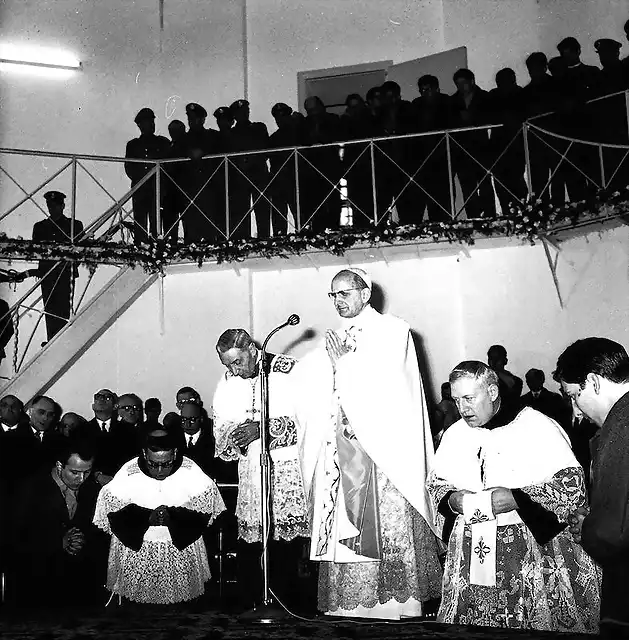 PAOLO VI REGINA COELI CARCEL 1963