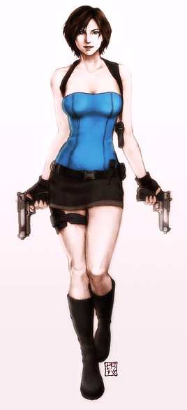 jill_valentine_colored_by_tutchangers-d2qhsdf