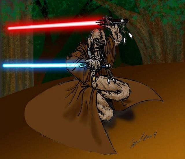 Darkutha, Wookie Jedi