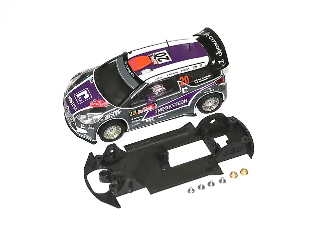 SP601006 body + chassis Citron DS3 WRC -CARRERA-