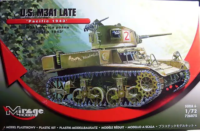 Mirage Hobby - M3A1 Late - 1-72