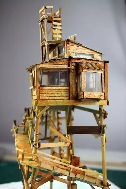 TreeHouse Models Diorama Pirate Watchtower (12)