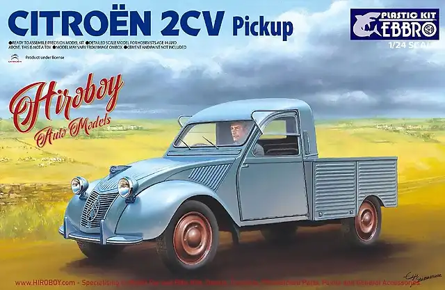 Ebbro Citroen 2CV Pickup