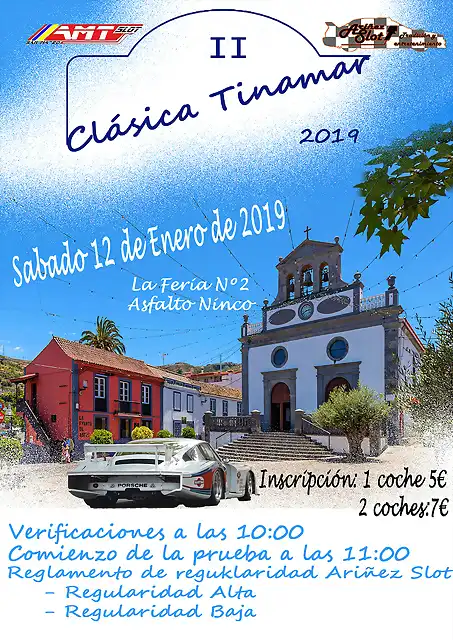 Cartel Clasica Tinamar  2019