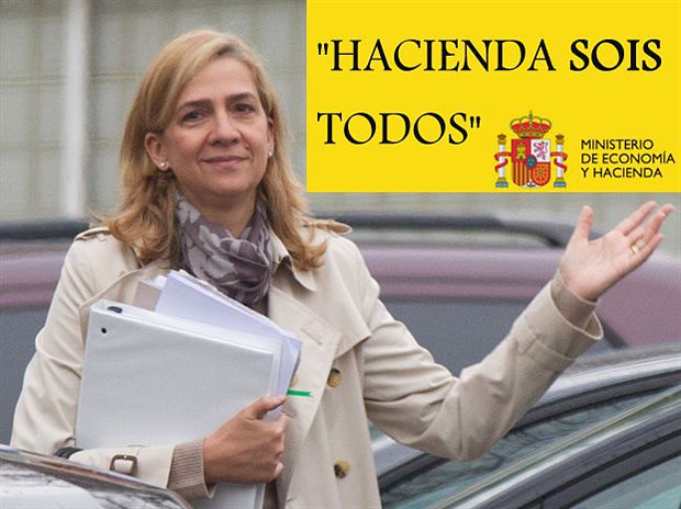 INFANTA C ANUNCIO DE HACIENDA-EL JUEVES INFANTA C ANUNCIO DE HACIENDA-EL JUEVES