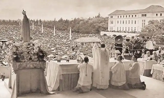 PABLO VI MISA EN FATIMA  1967