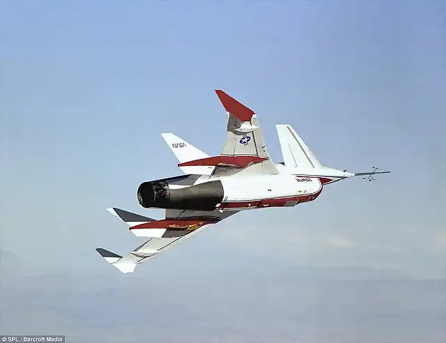 HiMAT (Highly Maneuverable Aircraft Technology) experimental. Ao 1979